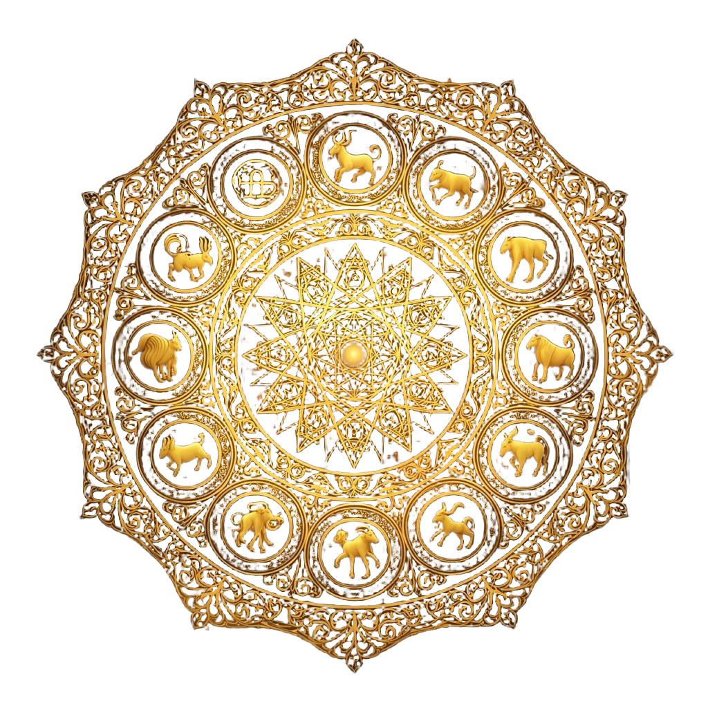 Vedic zodiac wheel